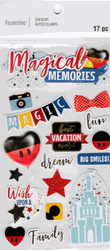 Magical Memories, 3D scrapbook stickers 4x7" (Recollections)
