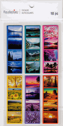 Scenic Tiles, 3D scrapbook stickers 4x7" (Recollections)