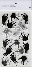 Baby Hands & Feet, scrapbook stickers 4x7" (Recollections)