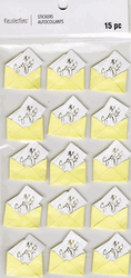Save the Date, Wedding, 3D scrapbook stickers 4x7" (Recollections)