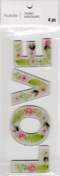 Love, 3D scrapbook stickers 3x7" (Recollections)