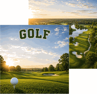 Golf, DS scrapbook paper (Scrapbook Customs)