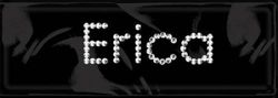 Rhinestone Name Stickers, Erica, scrapbook (Me & My Big Ideas)<br><font color=red>50% off</font>