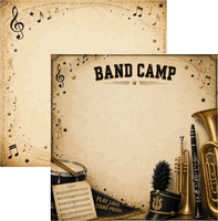 Band Camp, DS scrapbook paper (Scrapbook Customs)