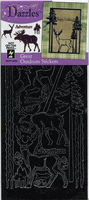 Great Ourdoors Dazzles Stickers, animals, 4" x 9" (Hot off the Press)