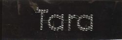 Rhinestone Name Stickers, Tara, scrapbook (Me & My Big Ideas)<br><font color=red>50% off</font>