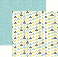 Bohemian Collection, Boho Triangles, double-sided, scrapbook paper (Ella & Viv)<br><font color=red>25% off</font> 