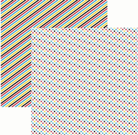 Real Magic Too Collection, Polka Dot, double-sided, scrapbook paper (Reminisce)<br><font color=red>25% off</font> 