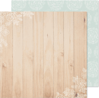 Gingham Garden Collection - Timeless, double-sided scrapbook paper (Crate Paper)<br><font color=red>25% off</font> 