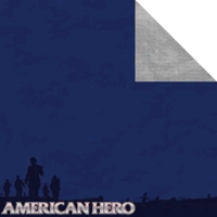 American Hero, military, DS scrapbook paper (Reminisce)