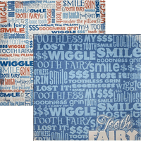 Tooth Fairy, DS scrapbook paper (Reminisce)