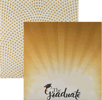 The Graduate, DS scrapbook paper (Reminisce)