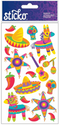 Fiesta, scrapbook stickers (Sticko)