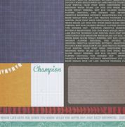 Sports Collection, Swimming Journal, scrapbook paper (Kaisercraft)<br><font color=red>25% off</font>