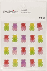 Gummy Bears, 3D scrapbook stickers 4x4" (Recollections)<br><font color=red>20% off</font>