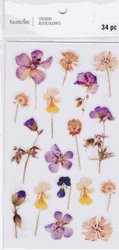 Colorful Flowers #2, scrapbook stickers 4x7" (Recollections)<br><font color=red>40% off</font>