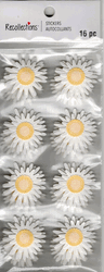 Flowers, Daisies, 3D scrapbook stickers 3x6", (Recollections)<br><font color=red>40% off</font>