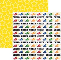 Cheer Life, double-sided scrapbook paper (Scrapbook Customs)
