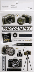 Photography, 3D scrapbook stickers 4x7" (Recollections)<br><font color=red>40% off</font>