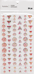 Circles & Triangles, 3D scrapbook stickers 4x7" (Recollections)<br><font color=red>40% off</font>