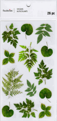 Leaves, scrapbook stickers 4x7" (Recollections)<br><font color=red>40% off</font>