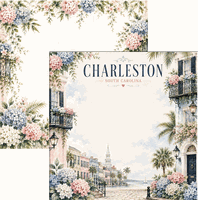 Charleston, South Carolina, double sided, scrapbook paper (Scrapbook Customs)