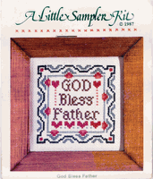 God Bless Father - A Little Sampler Kit (Cross My Heart)<br><font color=red>50% off</font>