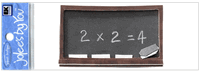 School Blackboard, 3D scrapbook embellishment (Jolee's by You)