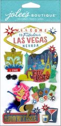 Las Vegas, 3D scrapbook stickers, Le Grande (Jolee's Boutique)