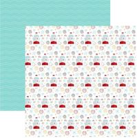 A Magical Voyage Collection - Cruise Ship Fireworks, double-sided, scrapbook paper (Echo Park Paper)<br><font color=red>18% off</font>