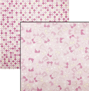 Fighting Back, Cancer Awareness,�double-sided, scrapbook paper (Moxxie)