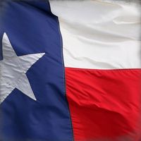 Texas Flag, States, scrapbook paper (Stamping Station)