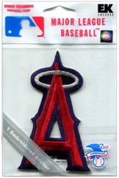 Angels, Major League Baseball, MLB, Embroidered Patch stickers (EK Success)