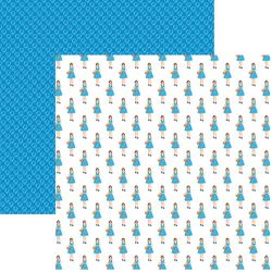Wizard of Oz, Darling Dorothy, double-sided scrapbook paper (Carta Bella) 