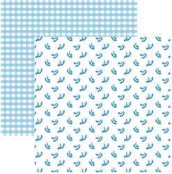 Wizard of Oz, Ruby Slippers, double-sided scrapbook paper (Carta Bella) 