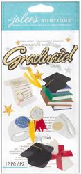 Graduate, 3D scrapbook stickers, Le Grande (Jolee's Boutique)