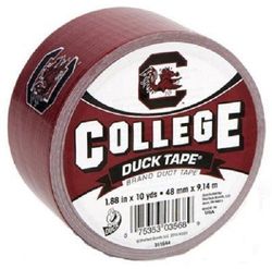 University of South Carolina (Gamecocks), College Duck Tape, crafts<br><font color=red>ALMOST SOLD OUT</font> 