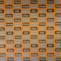 Animal House Collection - Eat, Sleep, Play, Cat scrapbook paper (Reminisce)