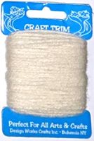Plastic Canvas Yarn, Natural, 20 yards (Craft Works)