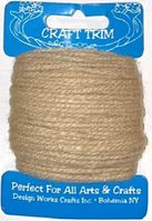 Plastic Canvas Yarn, Tan, 20 yards (Craft Works)