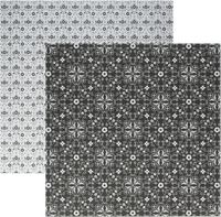 Ebony & Ivory Collection, Penelope, double-sided, scrapbook paper (Kaisercraft)<br><font color=red>25% off</font>