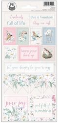 Birdhouse Cardstock Scrapbook Stickers 4"x9" (P13)