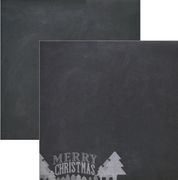 Chalkboard Christmas, double-sided, scrapbook paper (Reminisce)<br><font color=red>25% off</font>
