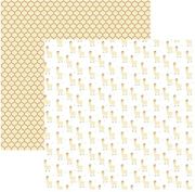 The Menagerie Collection, LLama Love, double-sided, scrapbook paper (Reminisce)<br><font color=red>25% off</font>