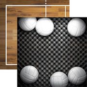 Volleyball Collection, Six Pack, double-sided, scrapbook paper (Reminisce)<br><font color=red>25% off</font>