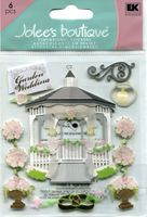 Garden Wedding, Love, 3D scrapbook stickers (Jolee's Boutique)