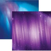 Aurora Collection, Northern Lights, outer space, double-sided, scrapbook paper (Reminisce)<br><font color=red>25% off</font>