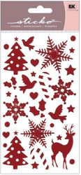 Christmas Joy, 4" x 7" scrapbook stickers (Sticko)<br><font color=red>25% off</font>
