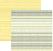 Bohemian Collection, Boho Stripes, double-sided, scrapbook paper (Ella & Viv)<br><font color=red>25% off</font>