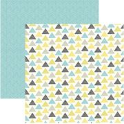 Bohemian Collection, Boho Triangles, double-sided, scrapbook paper (Ella & Viv)<br><font color=red>25% off</font>